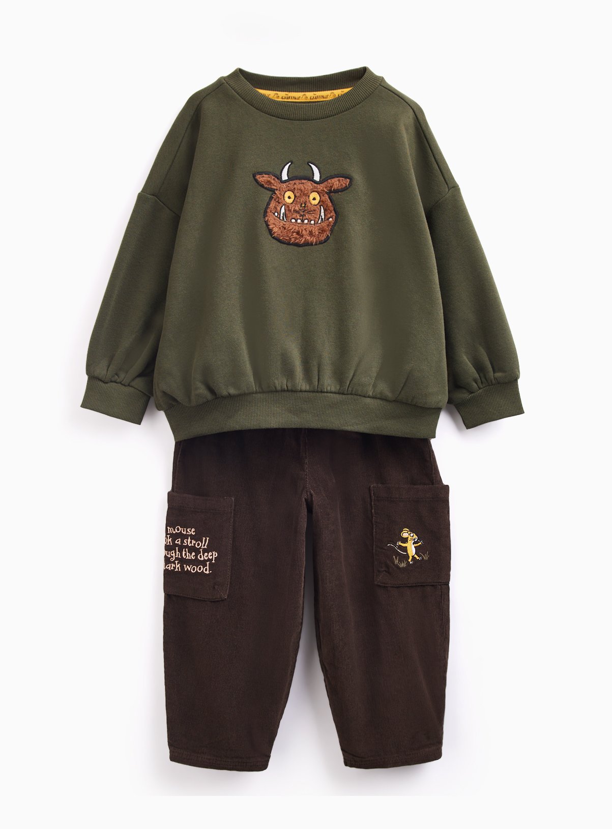 Gruffalo Sweat Top & Bottoms Set 2-3 years - Image 1 thumbnail